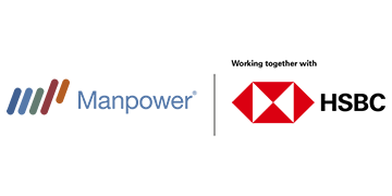 Manpower working together with HSBC