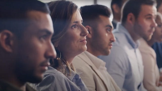 people sitting in room